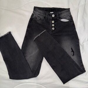 Justice High‎ Rise Black Jeans